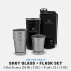 ADVENTURE PRE-PARTY SHOT GLASS + FLASK SET
